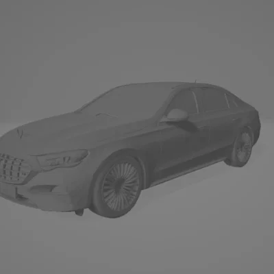 Mô hình xe Mercedes E 180 (STL) - Thiết kế tinh xảo cho in 3D