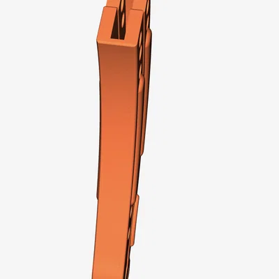 Mô hình dao bướm (Butterfly Knife) in 3D không cần lắp ráp