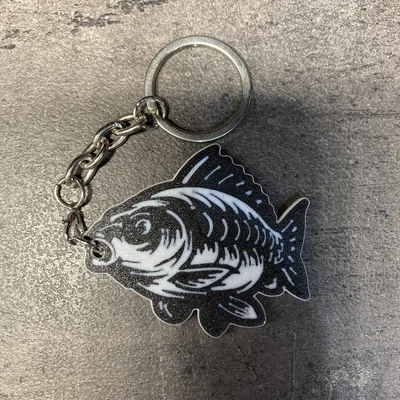 Móc khóa cho dân câu carpfishing (cá chép) – in 3D