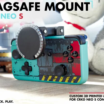 Ngàm MagSafe cho tay cầm CRKD Neo S (CRKD Neo S Magsafe Phone Mount)