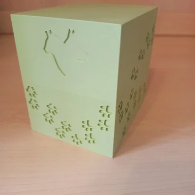 Hộp Deckbox TCG Magic hình Chó Mèo (TCG Deckbox Magic Dog Cat)