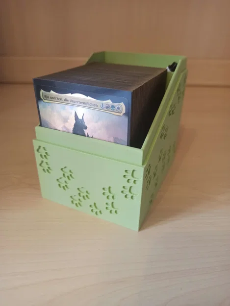 Hộp Deckbox TCG Magic hình Chó Mèo (TCG Deckbox Magic Dog Cat) - Image 2