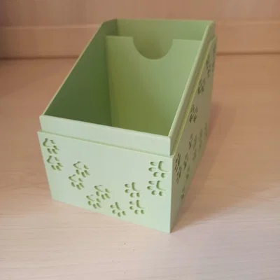 Hộp Deckbox TCG Magic hình Chó Mèo (TCG Deckbox Magic Dog Cat)