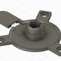 Ngàm quạt Noctua (stem) - gá lắp GPU - Thumbnail 1