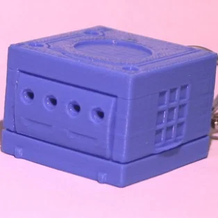 Móc khóa Nintendo Gamecube in 3D cực chất cho fan game
