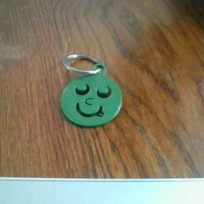 Móc khóa mặt cười (Smiley Key Chain) xinh xắn cho cặp sách