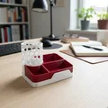 Khay Đựng Dụng Cụ Để Bàn Đa Năng - Thiết Kế Họa Tiết Tổ Ong - Thumbnail 1