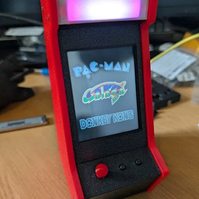 Tự tay làm máy game thùng Arcade mini cho ESP32 CYD