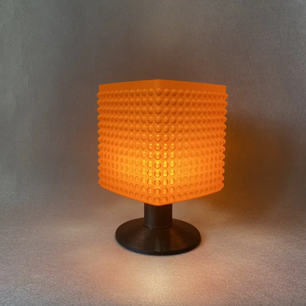 Đèn Bàn Khối Lập Phương Stud Hiện Đại – In Nhanh, Dễ - Image 4