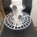 Stützgitter Hydroponik - Lưới đỡ cho trụ thủy canh 100mm - Thumbnail 1