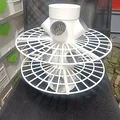 Stützgitter Hydroponik - Lưới đỡ cho trụ thủy canh 100mm - Thumbnail 3