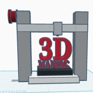 Mô hình trang trí máy in 3D Bambu Lab A1 3D Maniac cực chất