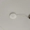Nắp che ổ điện trần có lỗ dẫn dây (Ceiling outlet cover with wire outlet) - Thumbnail 1