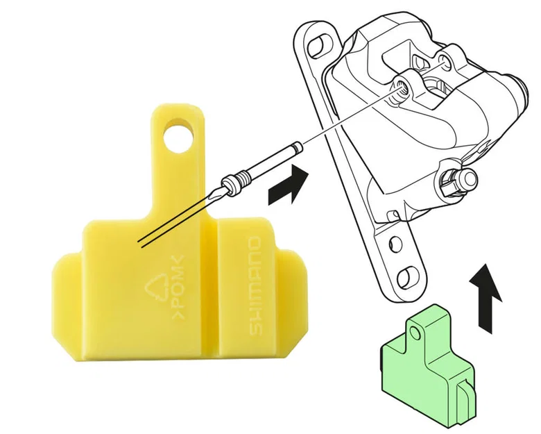 Spacer bleed block cho heo phanh Shimano bị “lazy piston” - Image 4