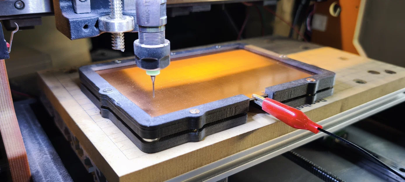 Khung Cố Định Bảng Mạch PCB Cho Máy CNC 150x100mm - Image 2