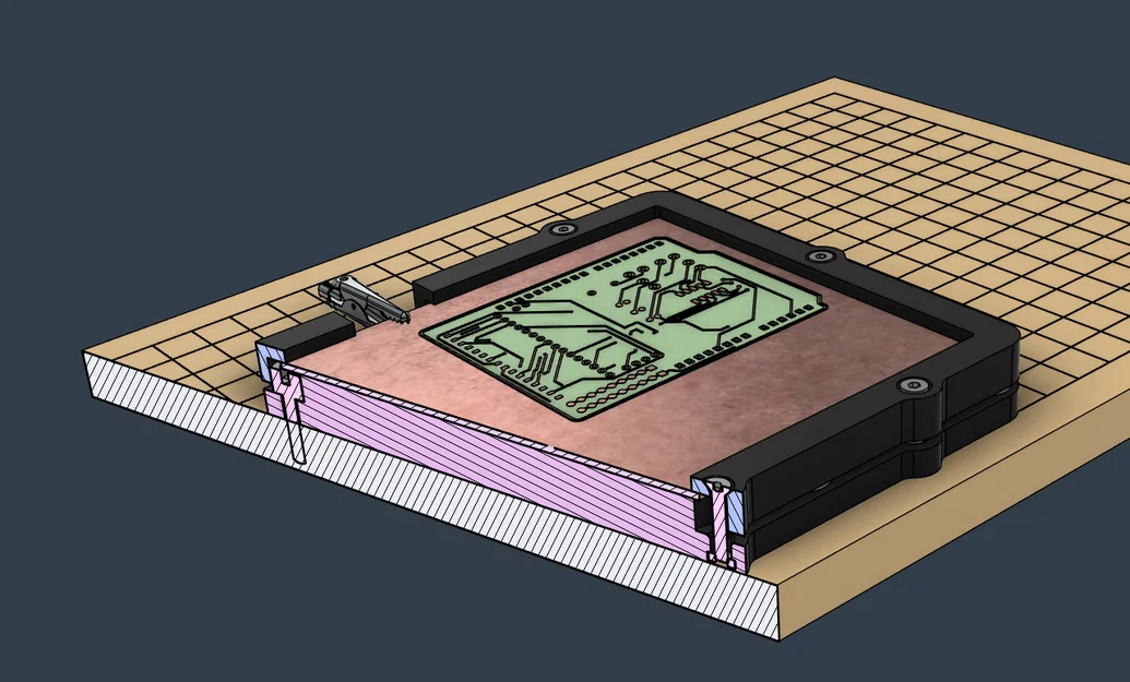 Khung Cố Định Bảng Mạch PCB Cho Máy CNC 150x100mm - Image 4