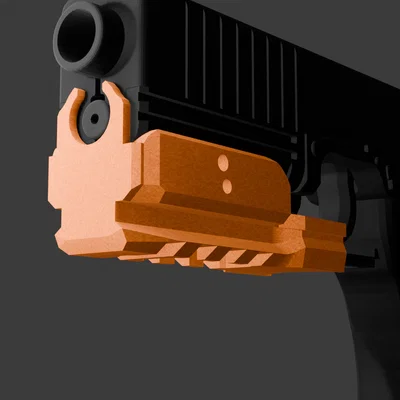 Thanh rail Picatinny cho Glock-17