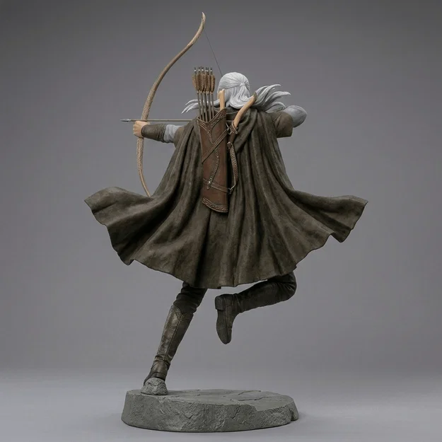 Mô hình 3D Legolas - Lord of the Rings ấn tượng dành cho fan - Image 2