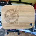 Thớt gỗ khắc laser biểu tượng Harley-Davidson Treviso độc đáo - Thumbnail 1