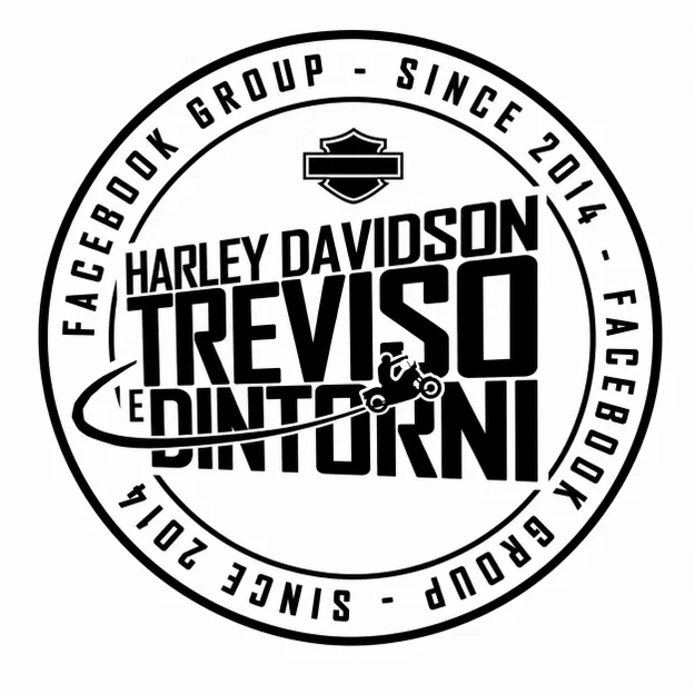 Thớt gỗ khắc laser biểu tượng Harley-Davidson Treviso độc đáo - Image 3