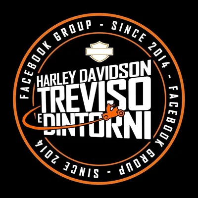 Thớt gỗ khắc laser biểu tượng Harley-Davidson Treviso độc đáo