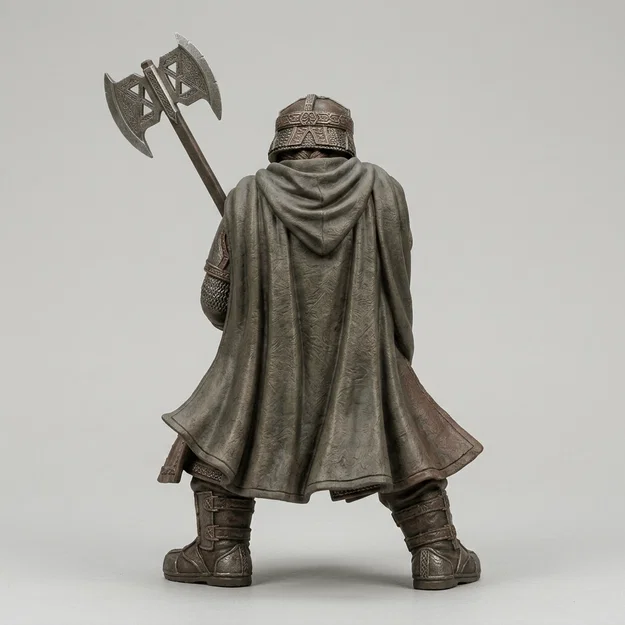 Mô hình in 3D Gimli - Chúa Tể Những Chiếc Nhẫn cực chi tiết - Image 2