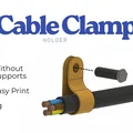 Kẹp giữ dây/cáp Cable Clamp Holder - Thumbnail 1