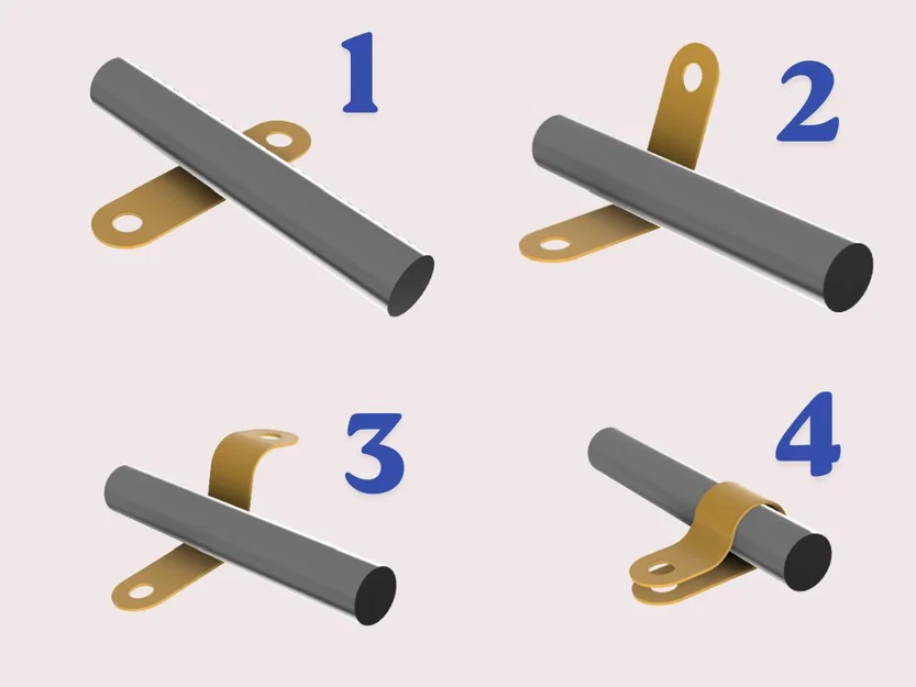 Kẹp giữ dây/cáp Cable Clamp Holder - Image 2