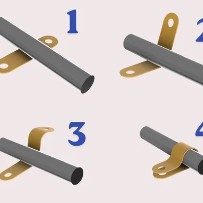 Kẹp giữ dây/cáp Cable Clamp Holder