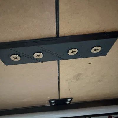 Bát nối gia cường gầm bàn (Reinforced Under-Desk Joint Connector / Mending Plate)