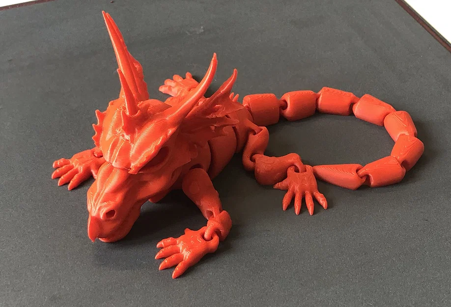 Bé Rồng Linh Hoạt Đầu To (Flexible Baby Dragon with a big head) - Image 4