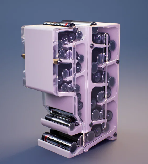 Bộ nhả pin AAA-AA (AAA-AA Battery Dispenser) - Image 2