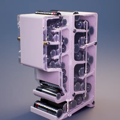 Bộ nhả pin AAA-AA (AAA-AA Battery Dispenser)