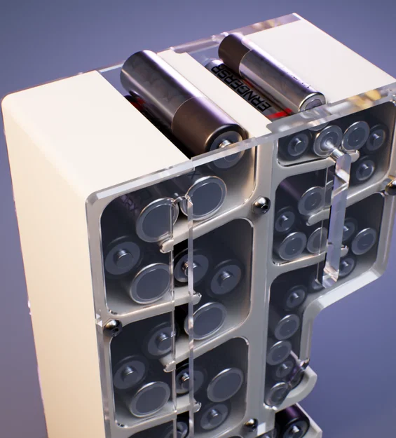 Bộ nhả pin AAA-AA (AAA-AA Battery Dispenser) - Image 4