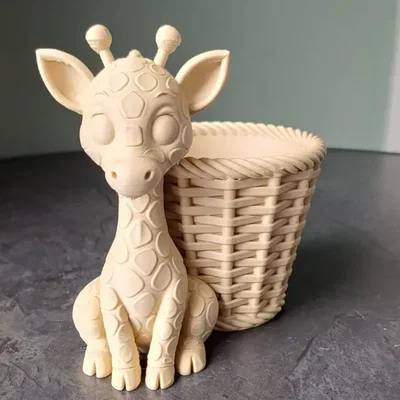 Chậu Trồng Cây Hươu Cao Cổ Dễ Thương (Cute Giraffe Planter)