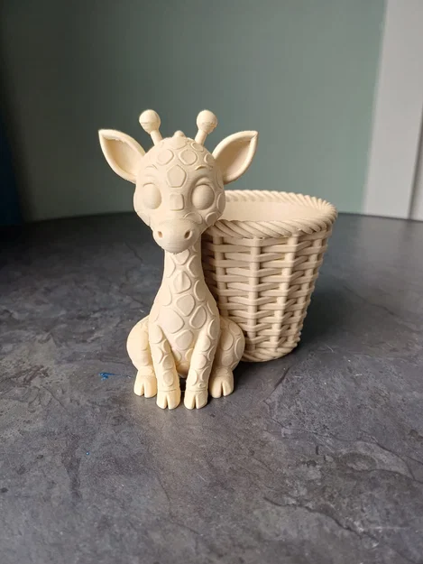 Chậu Trồng Cây Hươu Cao Cổ Dễ Thương (Cute Giraffe Planter) - Image 5
