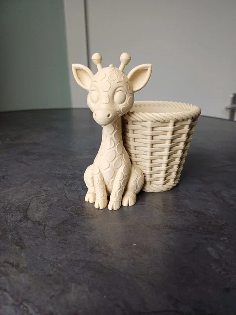 Chậu Trồng Cây Hươu Cao Cổ Dễ Thương (Cute Giraffe Planter) - Image 6