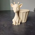 Chậu Trồng Cây Hươu Cao Cổ Dễ Thương (Cute Giraffe Planter) - Thumbnail 6