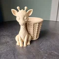 Chậu Trồng Cây Hươu Cao Cổ Dễ Thương (Cute Giraffe Planter) - Thumbnail 7