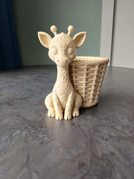 Chậu Trồng Cây Hươu Cao Cổ Dễ Thương (Cute Giraffe Planter) - Image 8