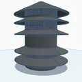 Fedelcode Mach 10 – còi siren 3D printable (khổ in tối thiểu 256×256mm) - Thumbnail 1