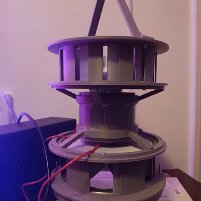 Fedelcode Mach 10 – còi siren 3D printable (khổ in tối thiểu 256×256mm)