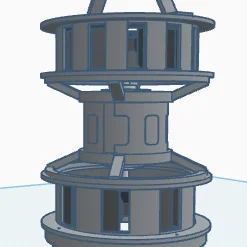 Fedelcode Mach 10 – còi siren 3D printable (khổ in tối thiểu 256×256mm)