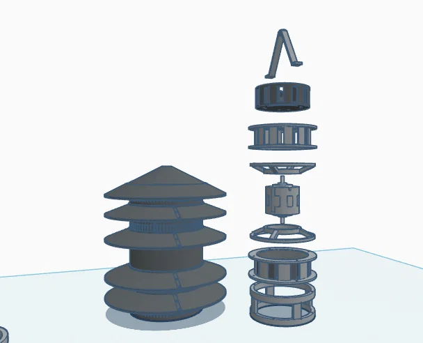 Fedelcode Mach 10 – còi siren 3D printable (khổ in tối thiểu 256×256mm) - Image 5