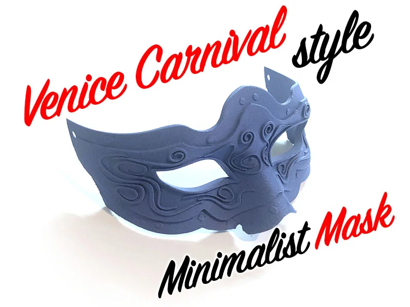 Mặt nạ lễ hội Carnival Venice - Image 1