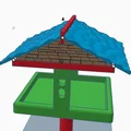 Bàn cho chim ăn ngoài vườn (Garden Bird Table) - Thumbnail 3