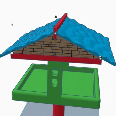 Bàn cho chim ăn ngoài vườn (Garden Bird Table)