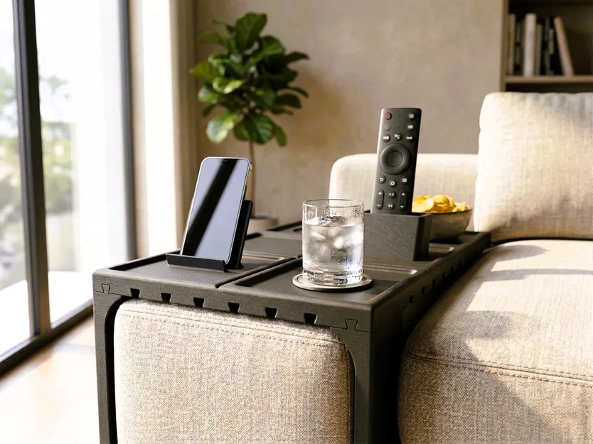 Modular Sofa Hub – Bộ organizer mô-đun cho tay ghế sofa - Image 1