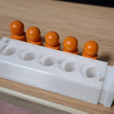 Khay đựng quân cờ boardgame Dog - Phụ kiện in 3D tiện lợi