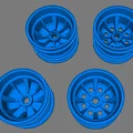 Bộ bánh xe MRC Thunder King - 2 phiên bản - Thumbnail 4